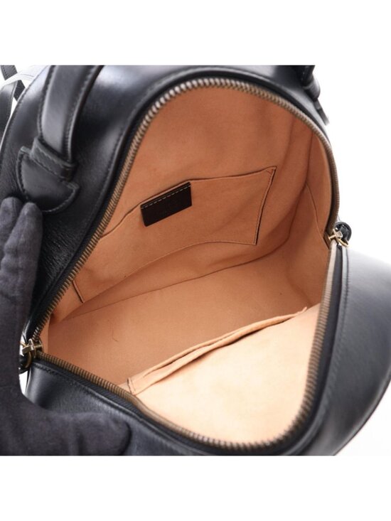 Gucci Backpack GG Marmont Black Leather main image 5